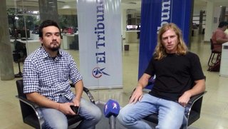 Nos visitó Facundo Vega y revivió su taco y gol en el clásico frente a Juventud
