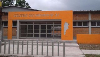 Todo listo para traslado de la Secundaria Nº 47
