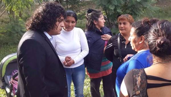 María Pamela durante su exilio forzado. Foto: El Tribuno