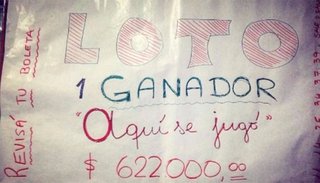 Ganó el Loto, pero perdió la boleta y se quedó sin el premio