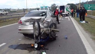 Increíble accidente de tránsito un ruta 9