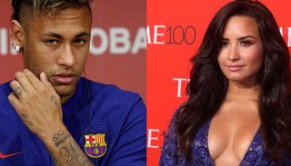 Por las redes, Neymar muy cariñoso con Demi Lovato