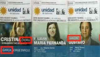 VIDEO: “Cristina chorra”, la boleta trucha que se vio en Animales Sueltos y armó un revuelo