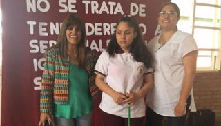 Primera promoción de jóvenes integrados de un colegio de Orán